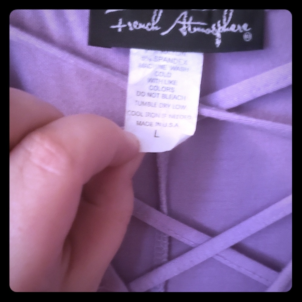 Lavender dress